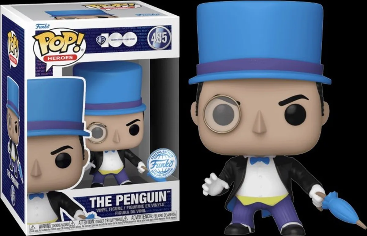 Funko Pop! DC Comics Batman The Penguin Warner Bros 100th Anniversary
