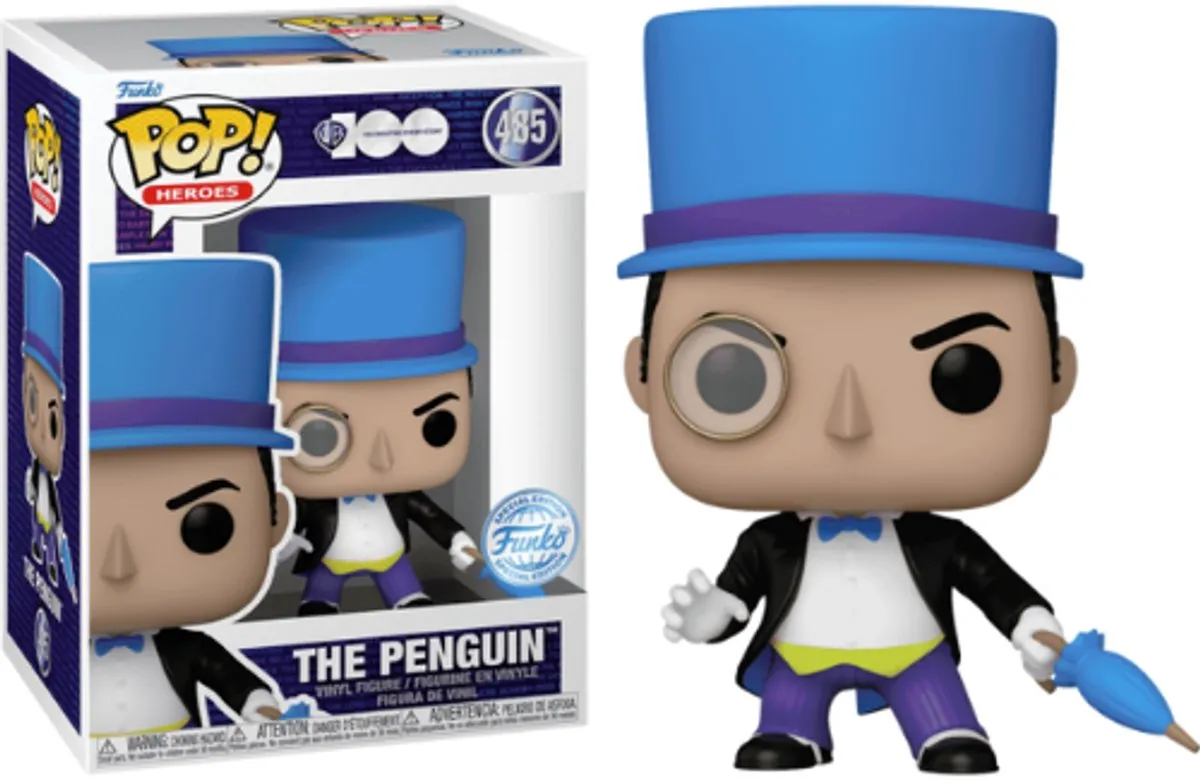Funko Pop! DC Comics Batman The Penguin Warner Bros 100th Anniversary