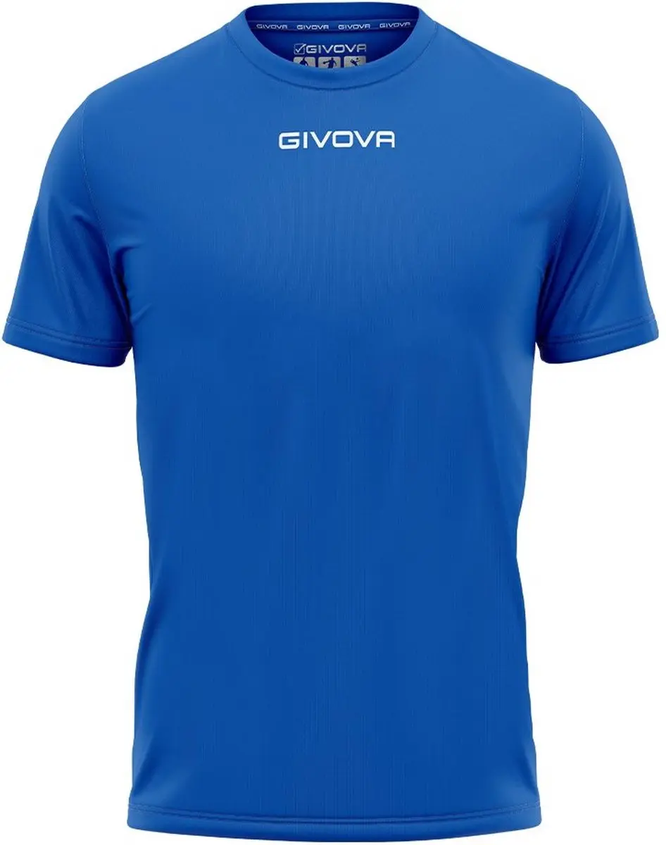 Givova One Microforata Sportshirt - XL - Blauw