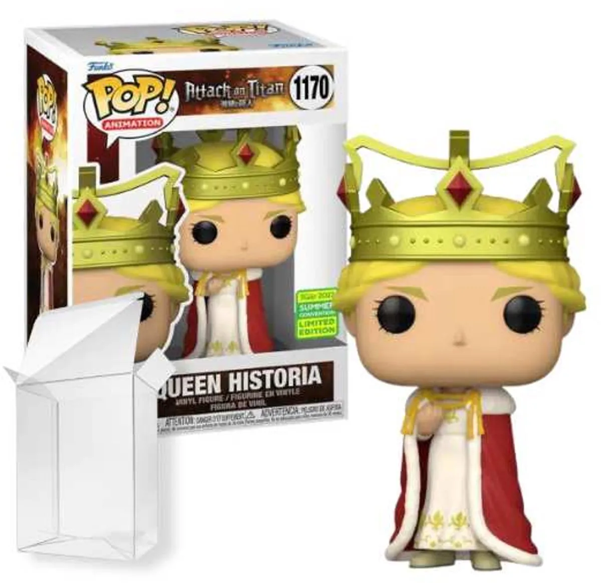 Funko Pop! Animation Attack on Titan Queen Historia 60319 - Veelkleurig