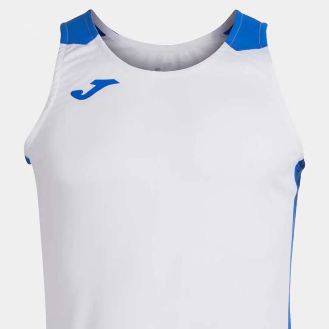 Joma Record II Mouwloos T-shirt S - Wit