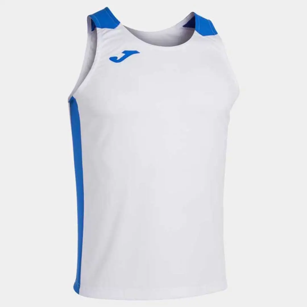 Joma Record II Mouwloos T-shirt S - Wit