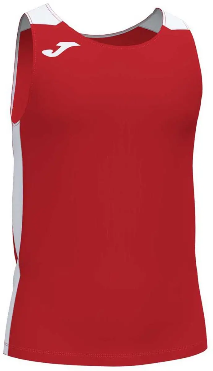 Joma Record II Mouwloos T-shirt M - Rood