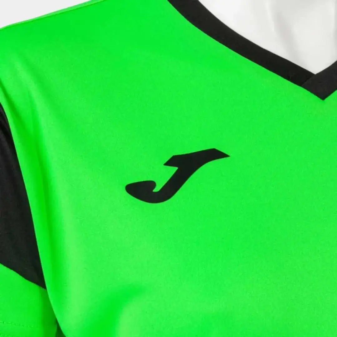 Joma Phoenix Korte Mouw Set - L - Fluor Green/Black