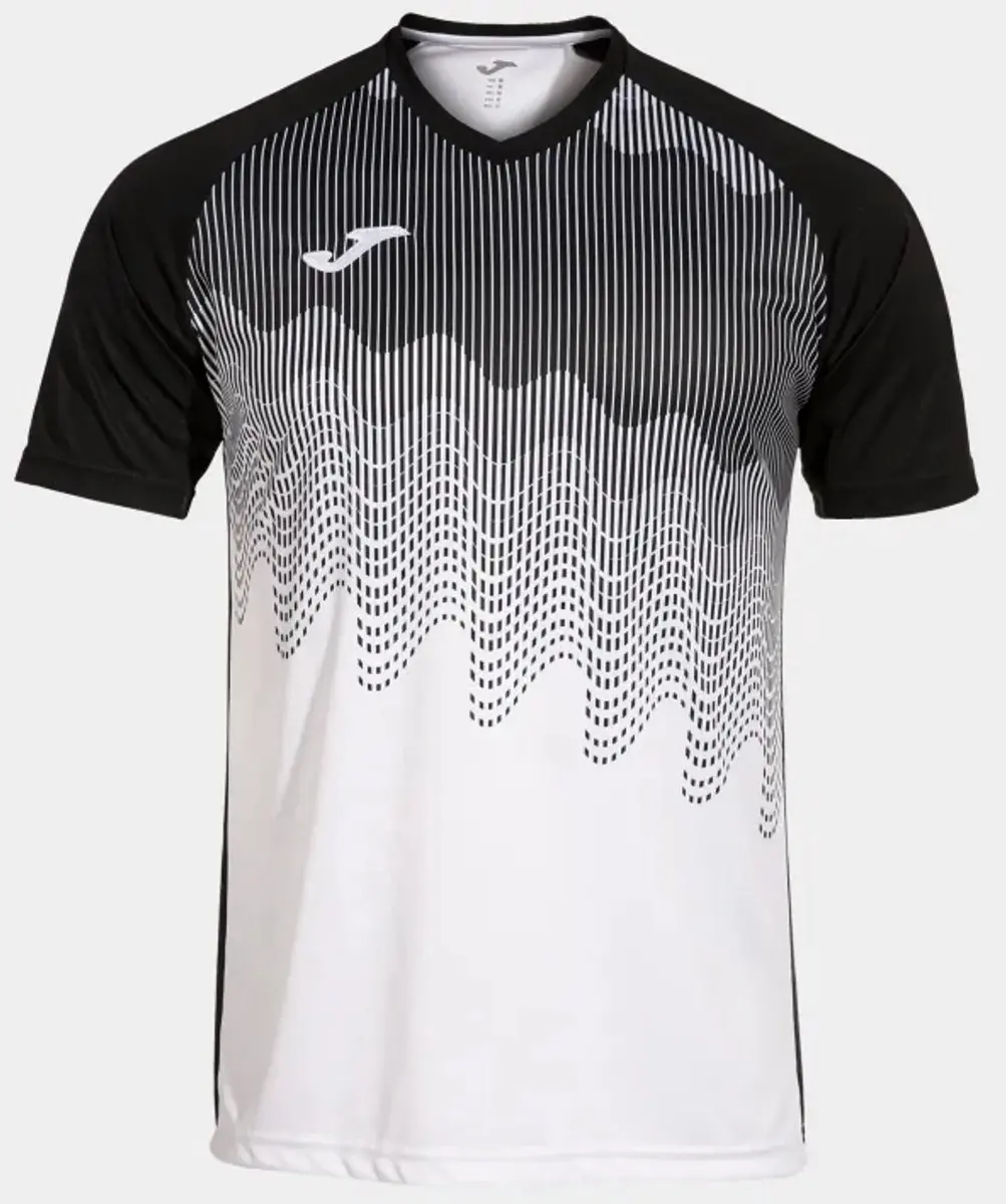 Joma Tiger Vi Heren T-shirt - XXS - Wit/Zwart