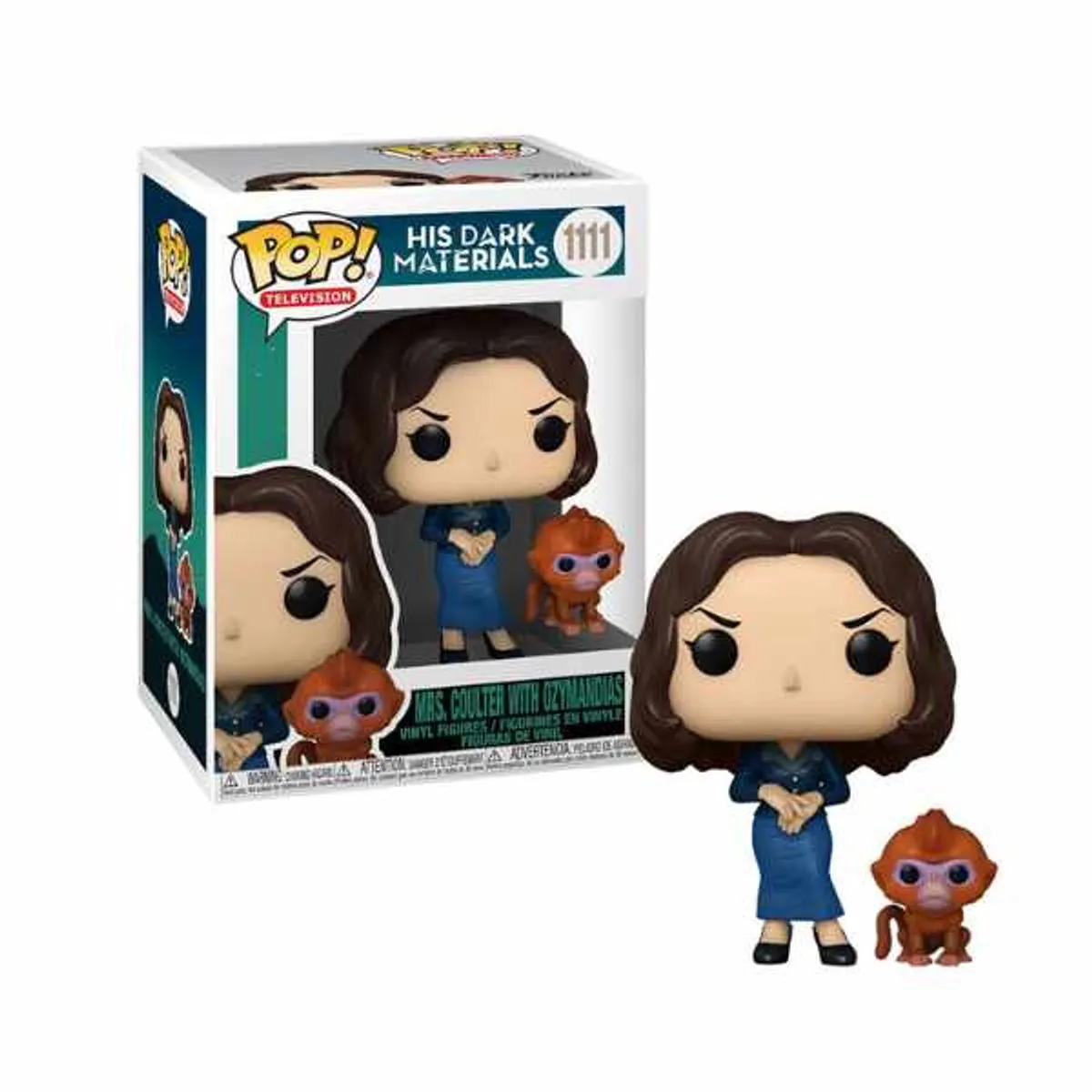 Funko Pop! His Dark Materials Mrs. Coulter met Ozymandias #1111 - afbeelding 3 van 3