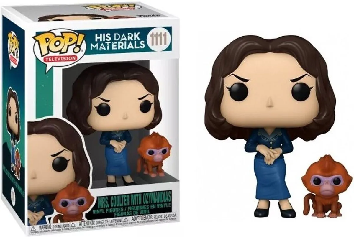Funko Pop! His Dark Materials Mrs. Coulter met Ozymandias #1111 - afbeelding 2 van 3