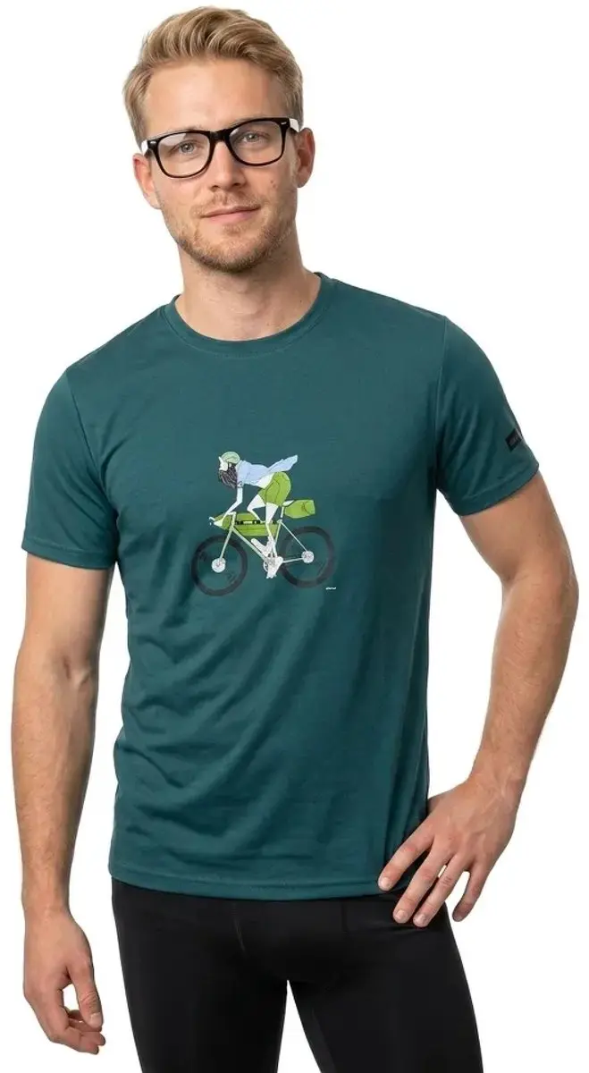 Shimano Sentiero Ltd T-shirt - S - Deep Ocean