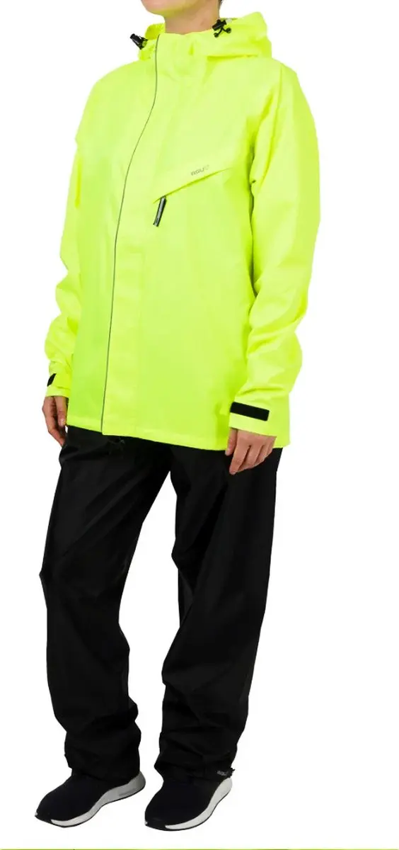 AGU Passat Regenpak - Geel L - Reflecterend