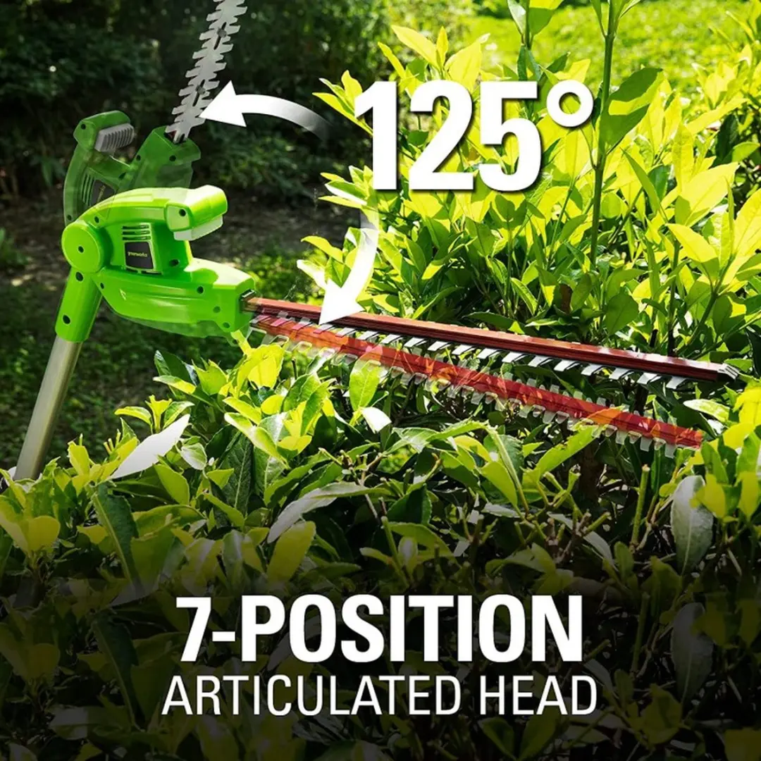 Greenworks 24V Accu Heggenscharen Longreach - 18mm
