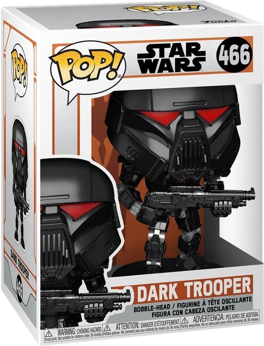 Funko Pop! Dark Trooper The Mandalorian - 9cm - Zwart