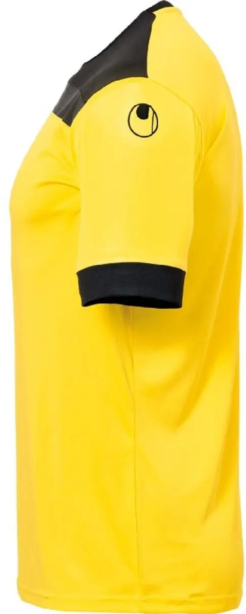 Uhlsport Offense 23 Shirt Heren - Geel/Zwart/Antraciet XL