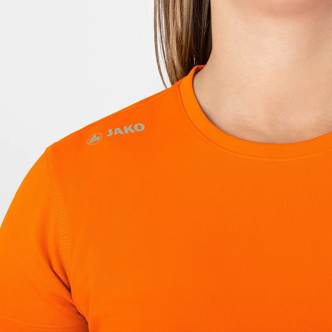 JAKO Run 2.0 T-Shirt Dames - Fluoro Oranje - Maat 48