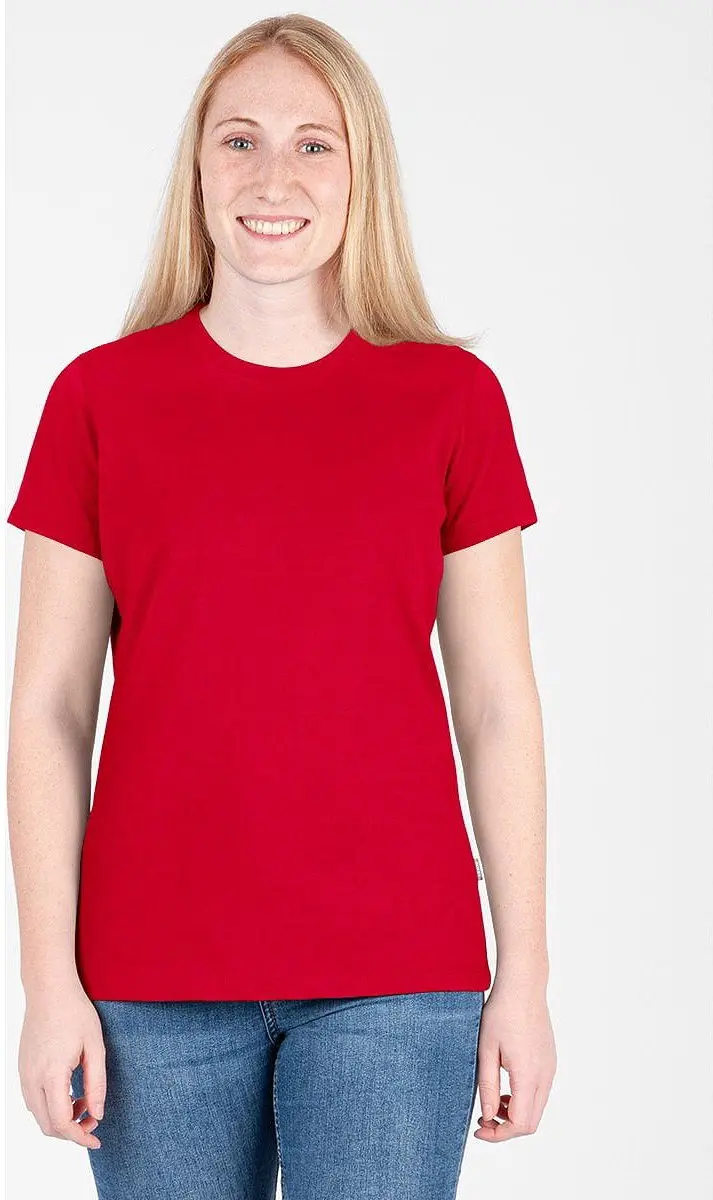 JAKO Doubletex T-Shirt Dames - Rood Maat 40