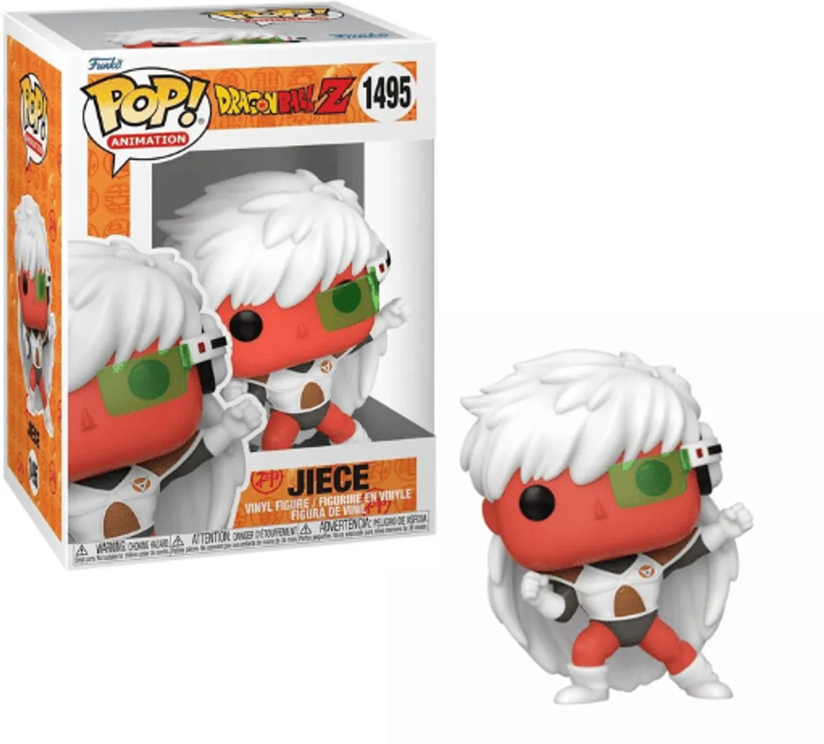 Funko Pop! Dragon Ball Z Ginyu Force Jeice #1495 - Rood - afbeelding 6 van 6