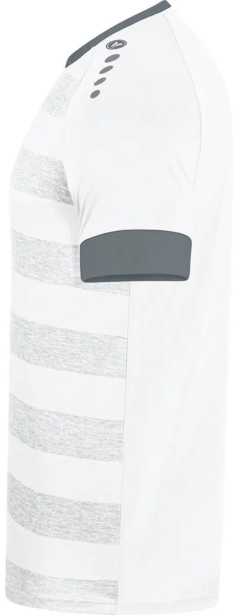 JAKO Celtic Melange Shirt Kinderen - Steengrijs/Wit - Maat 128