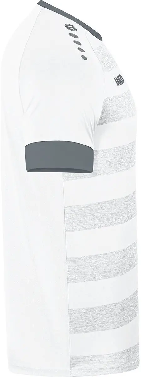 JAKO Celtic Melange Shirt Kinderen - Steengrijs/Wit - Maat 128