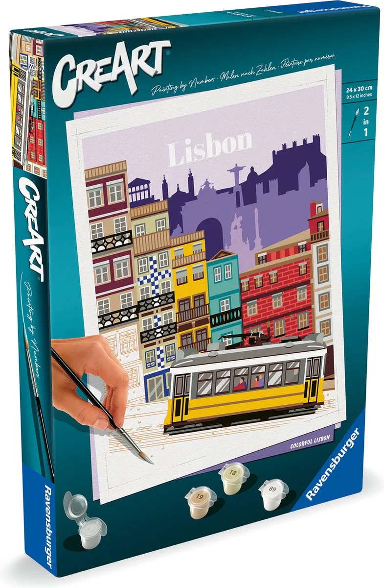 Ravensburger Colorful Lisbon Puzzels