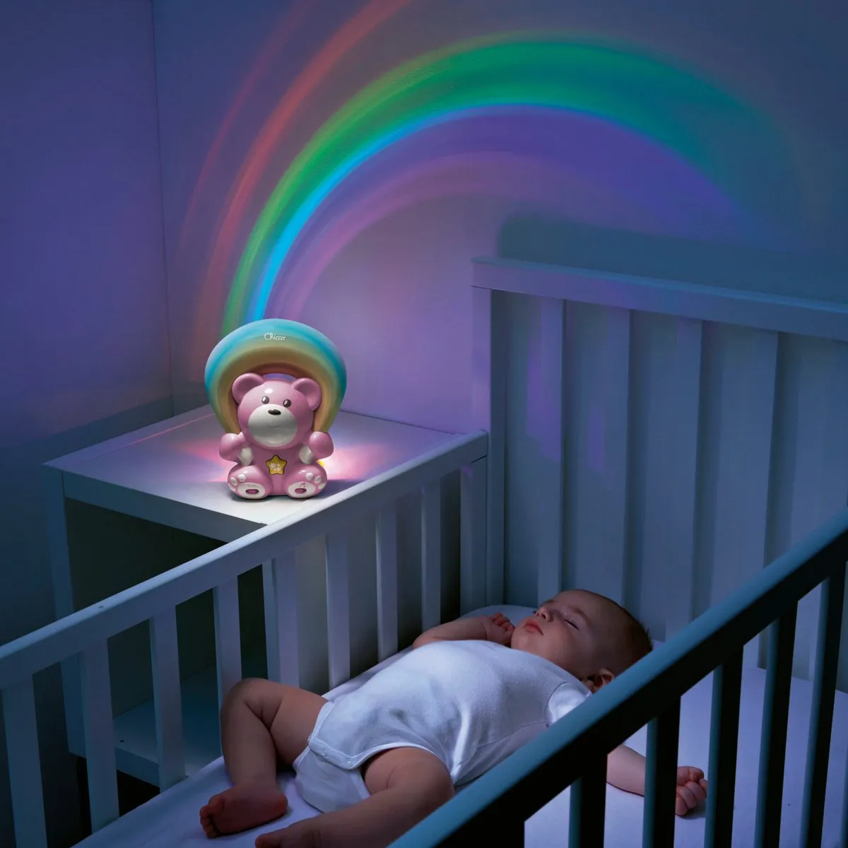 Chicco Rainbow Bear - Roze