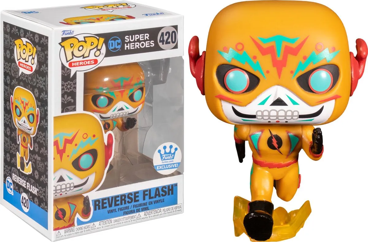 Funko Pop! Heroes DC Super Heroes Reverse Flash Special Edition
