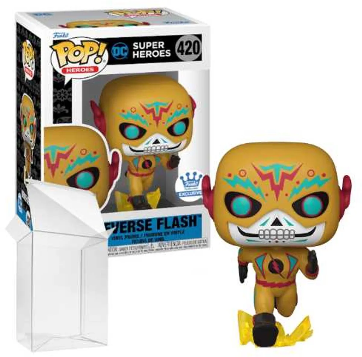 Funko Pop! Heroes DC Super Heroes Reverse Flash Special Edition - 420 - Multi - afbeelding 3 van 3