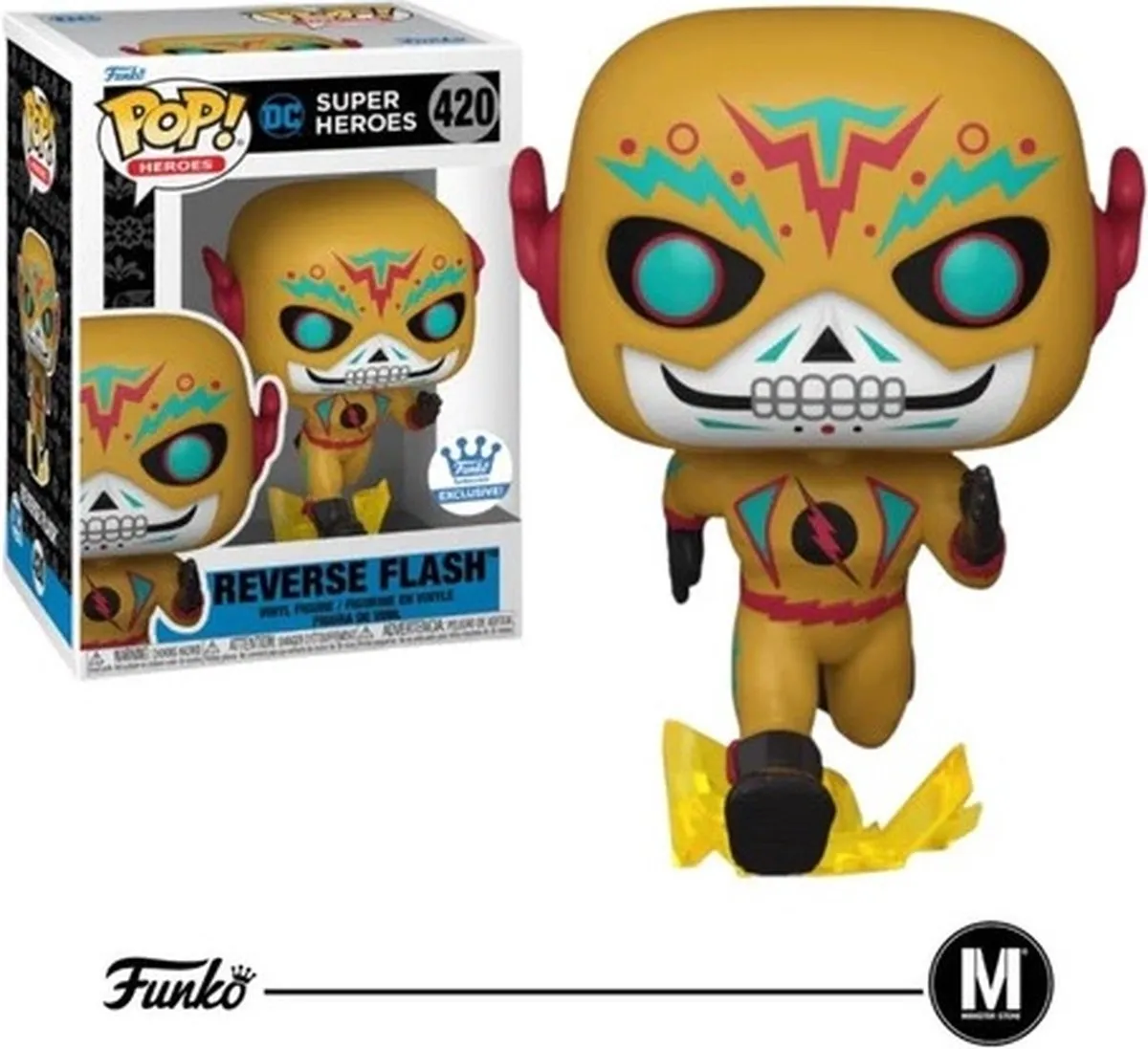 Funko Pop! Heroes DC Super Heroes Reverse Flash Special Edition - 420 - Multi - afbeelding 2 van 3