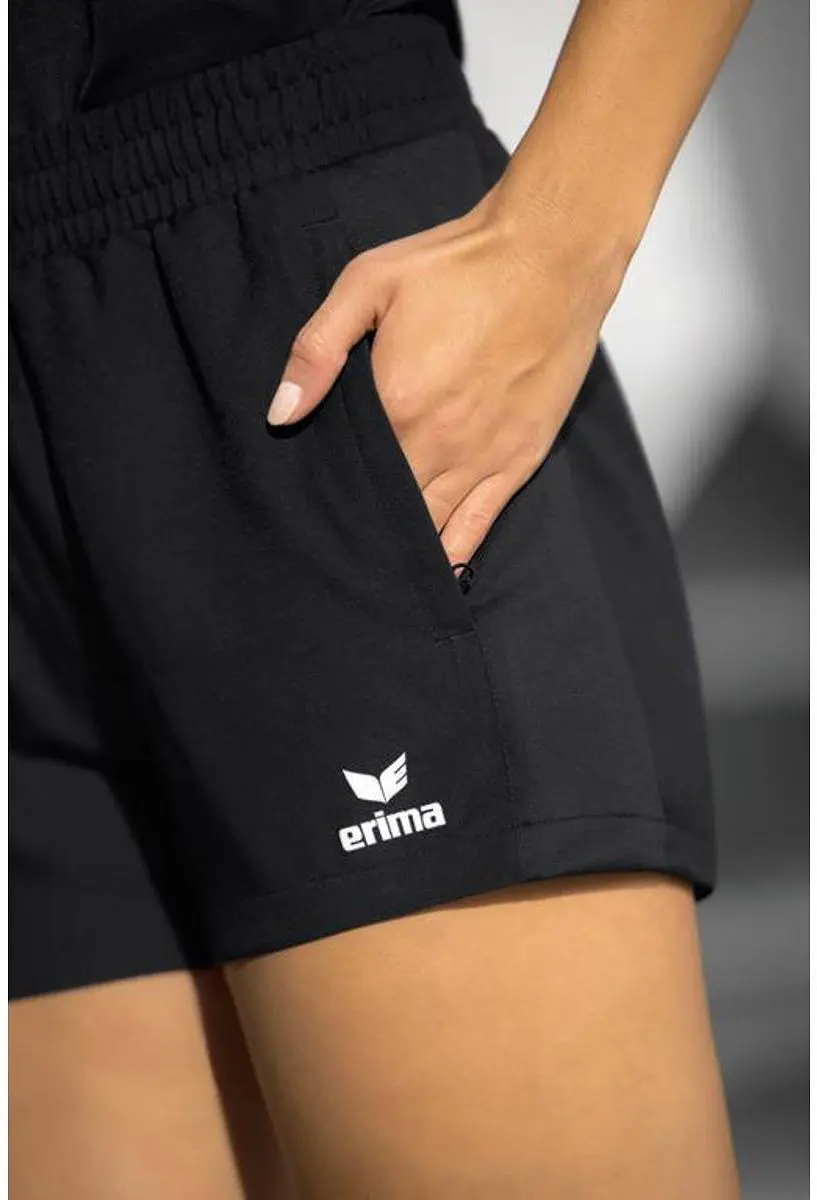 Erima Team Short Dames - Zwart - Maat 38