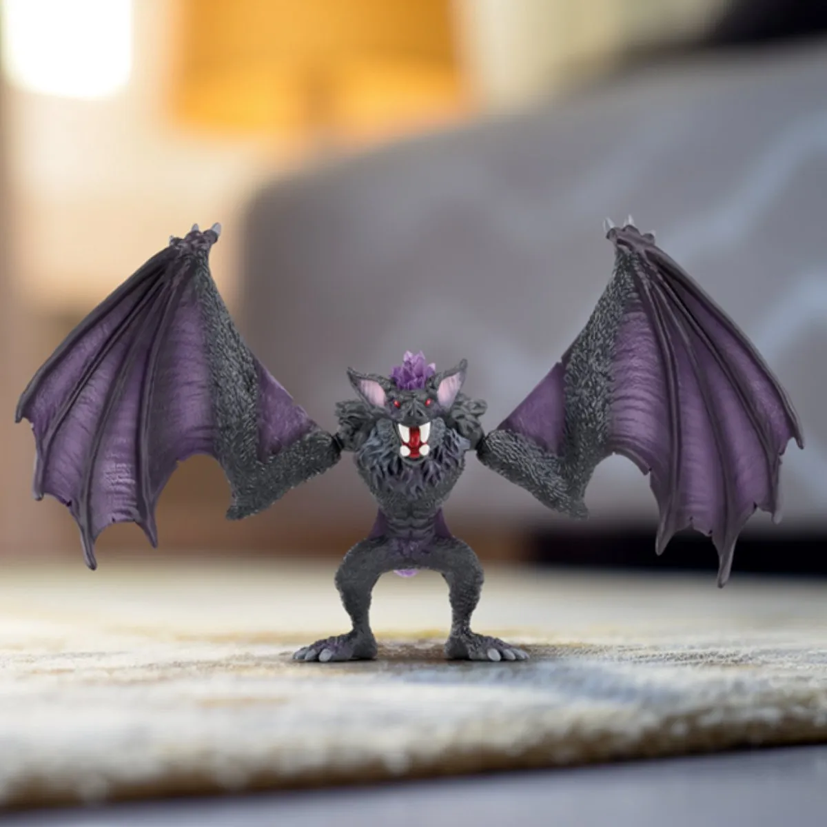 Schleich Eldrador Creatures 70792 Schaduw Vleermuis - Paars/Zwart
