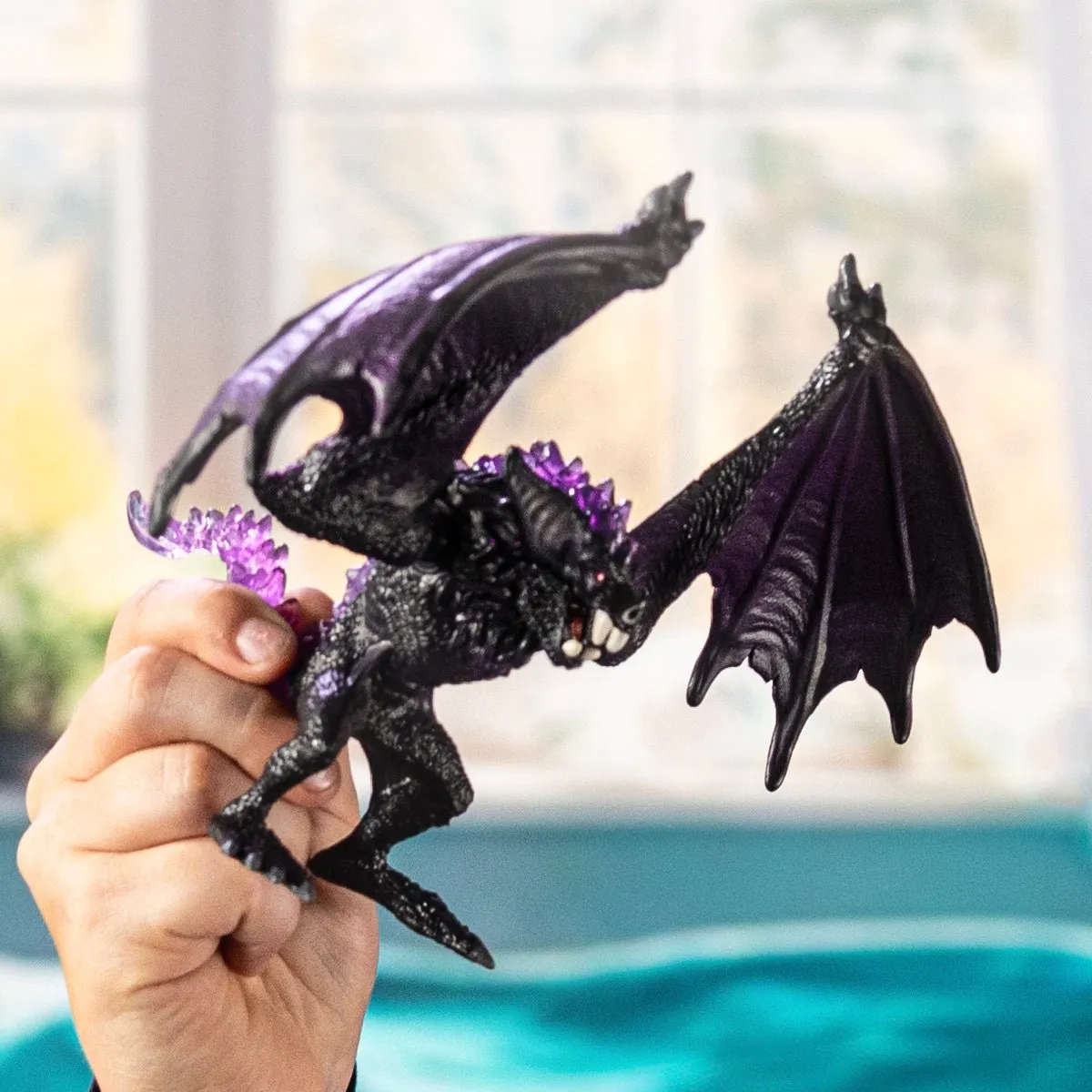 Schleich Eldrador Creatures 70792 Schaduw Vleermuis - Paars/Zwart