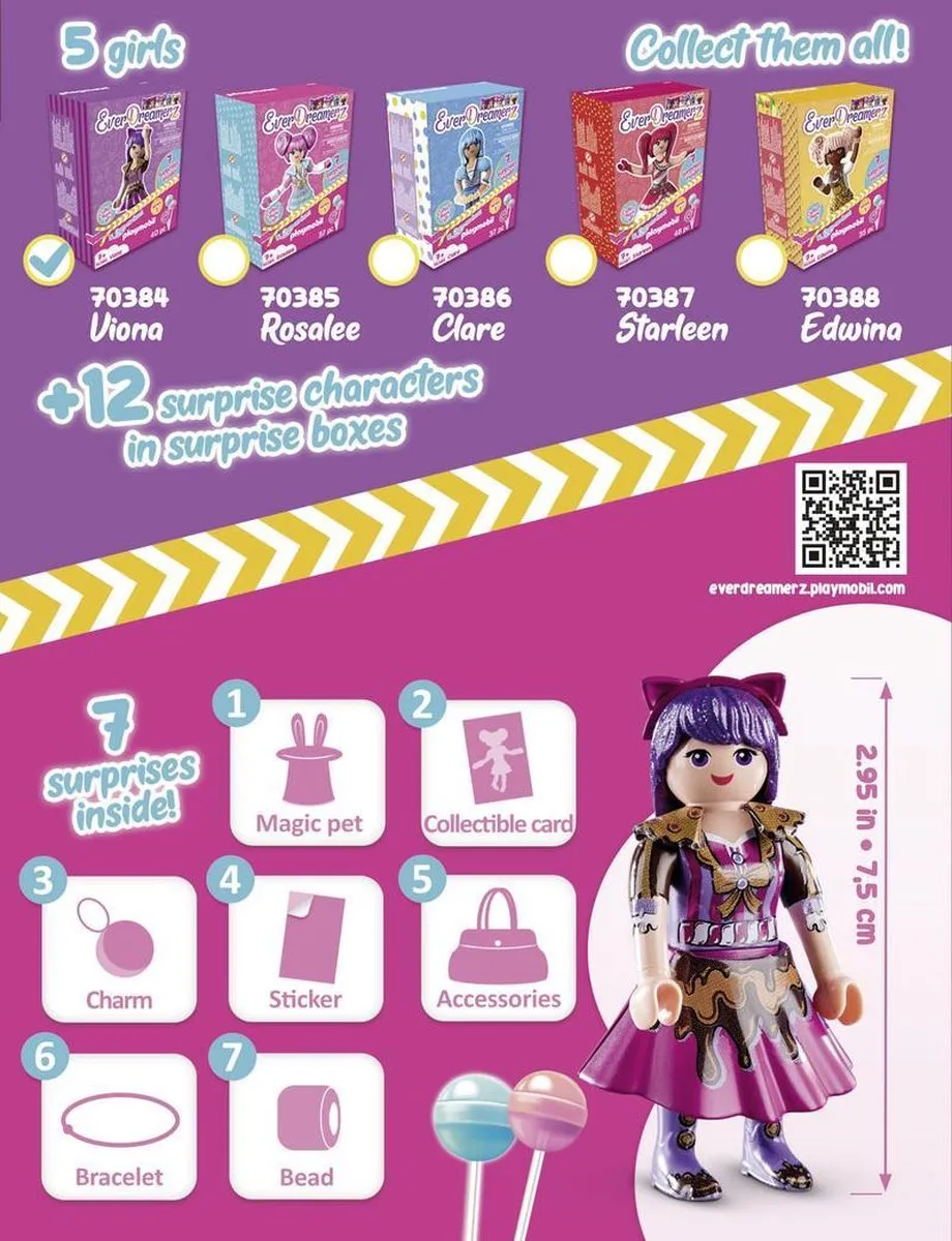 Playmobil Everdreamerz Viona 70384 - Multicolor