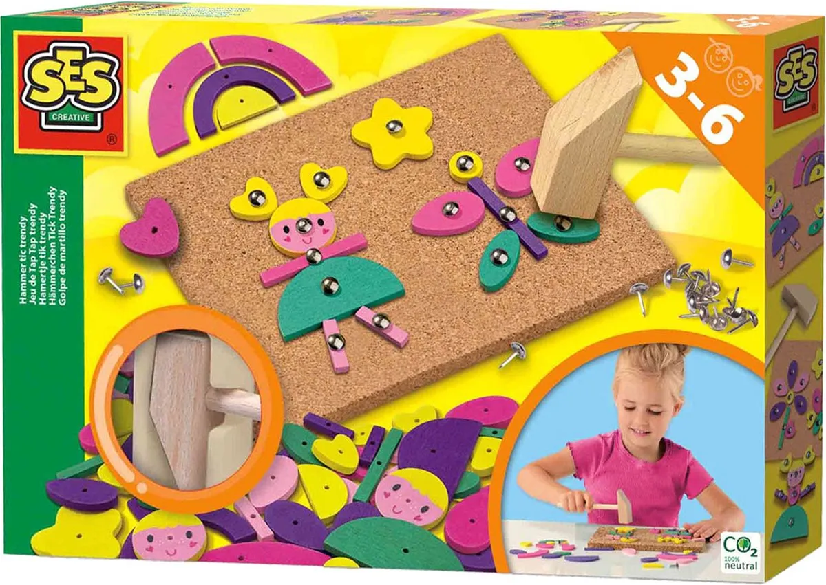 SES Creative Hamertje Tik Montessori Speelgoed