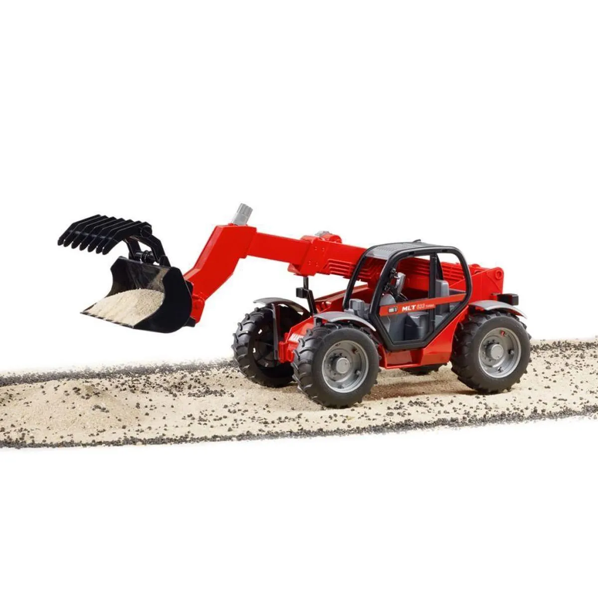 Bruder Manitou MLT Telescooplader 2125 - Rood