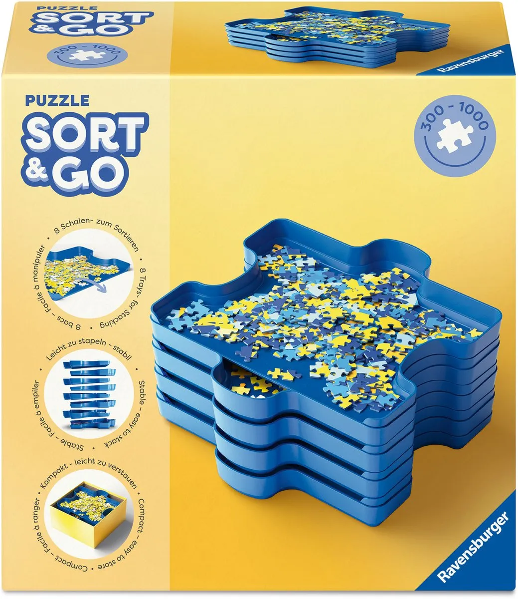 Ravensburger Puzzle Sort & Go - Meerkleurig