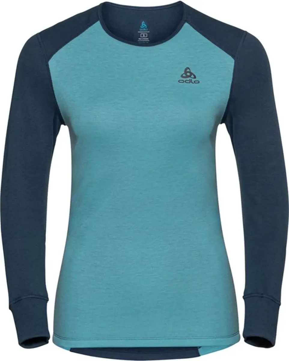 ODLO ACTIVE WARM ECO Dames Set - Broek & Shirt - XL - Meerkleurig - afbeelding 5 van 6