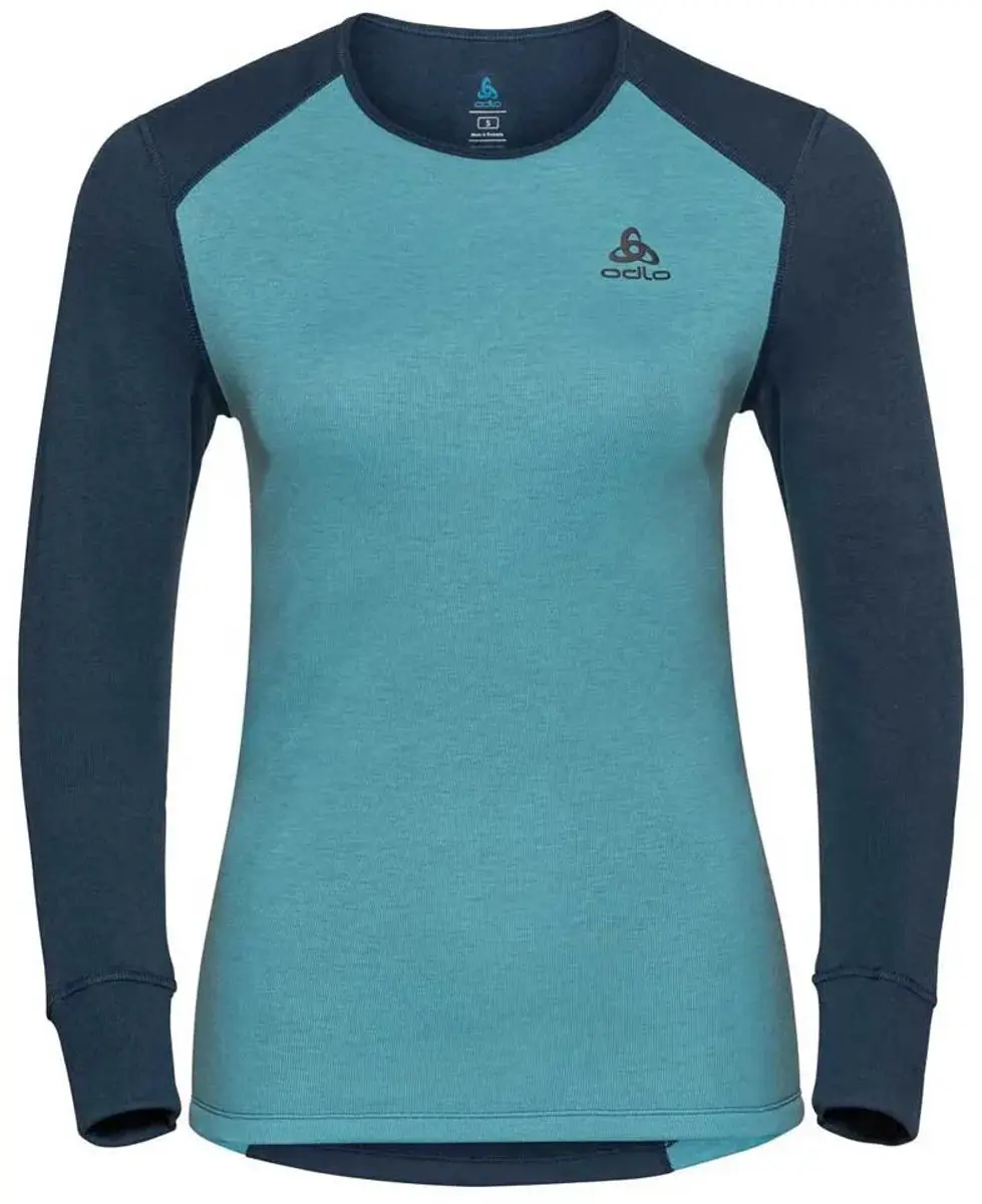 ODLO ACTIVE WARM ECO Dames Set - Broek & Shirt - XL - Meerkleurig - afbeelding 4 van 6