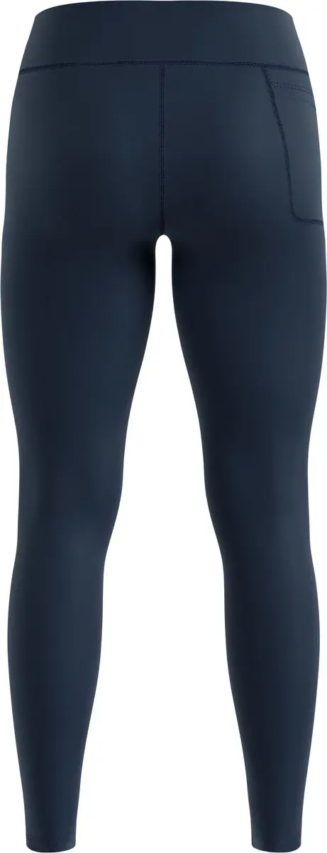 ODLO Essential Warm Tights Dames S - Navy - afbeelding 2 van 6