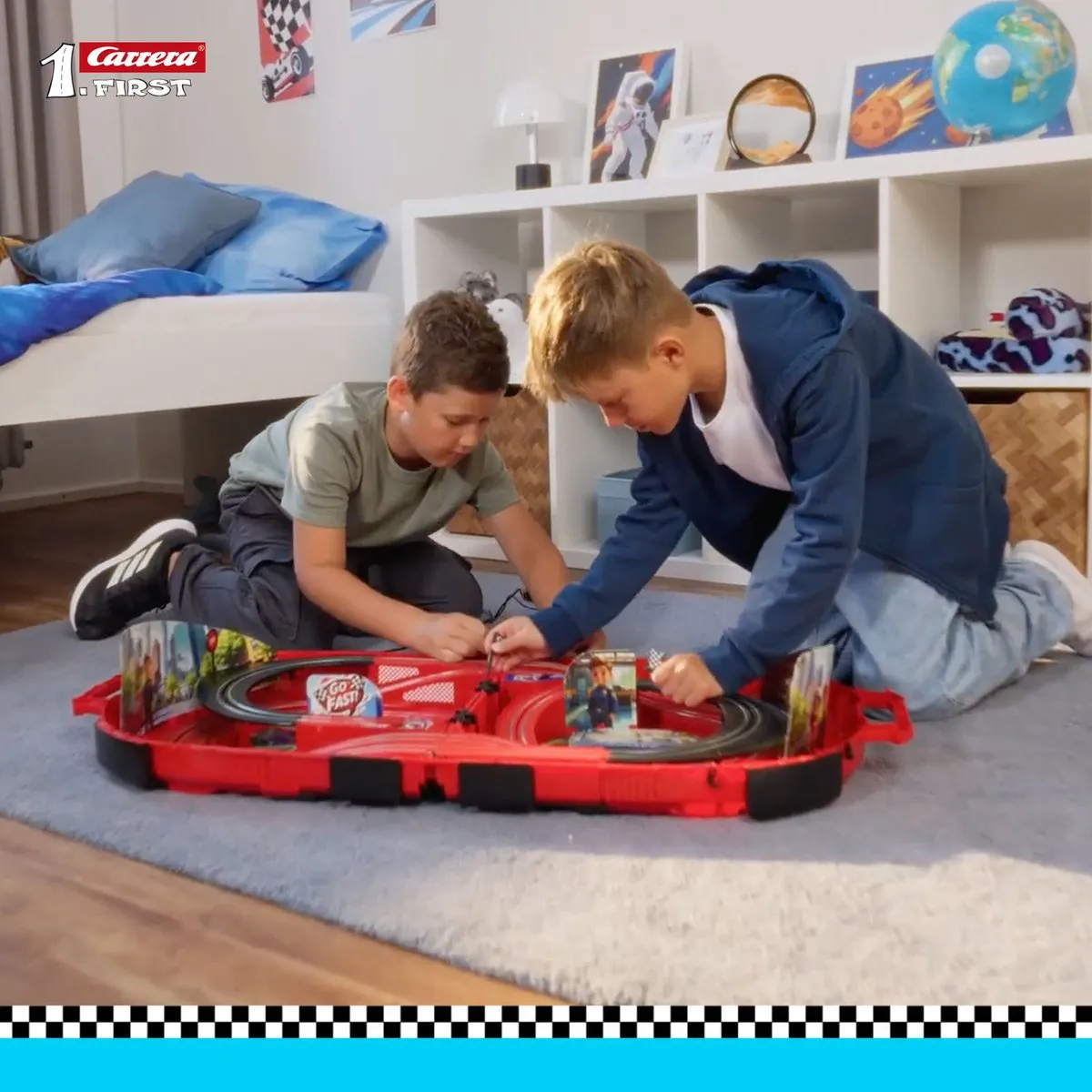 Carrera FIRST Racebaan Disney Pixar Cars Lightning McQueen - 2,77m