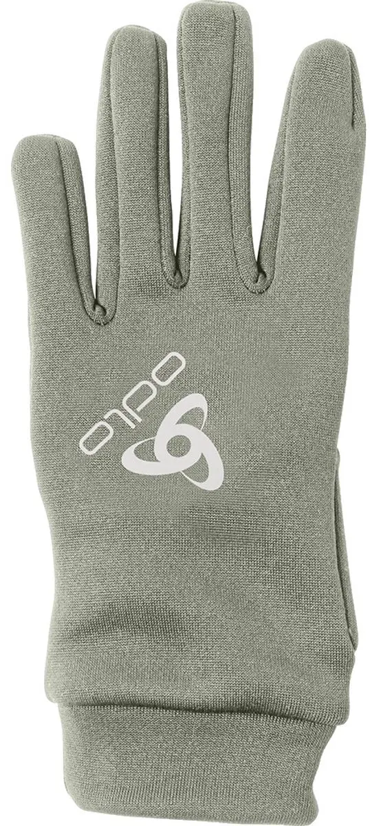 Odlo Stretchfleece Liner Eco Handschoenen Grijs XS
