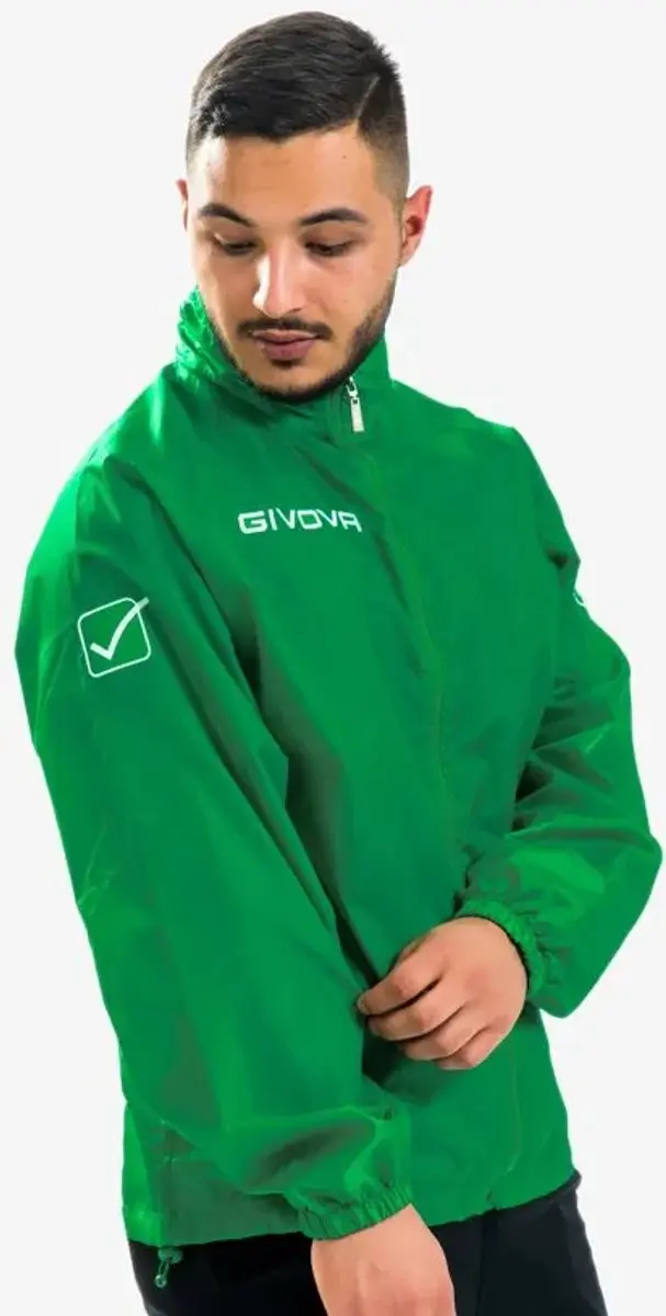Givova Rain Basico Jas - M - Groen - afbeelding 3 van 3
