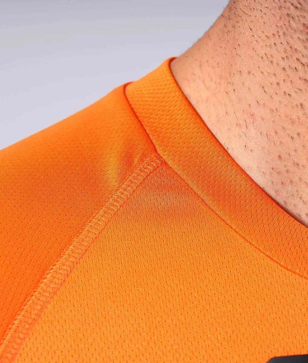 Givova One Microforata Sportshirt - XL - Oranje