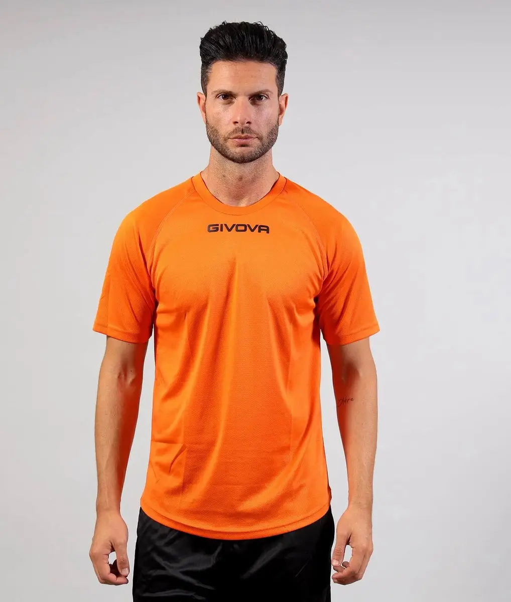 Givova One Microforata Sportshirt - XL - Oranje