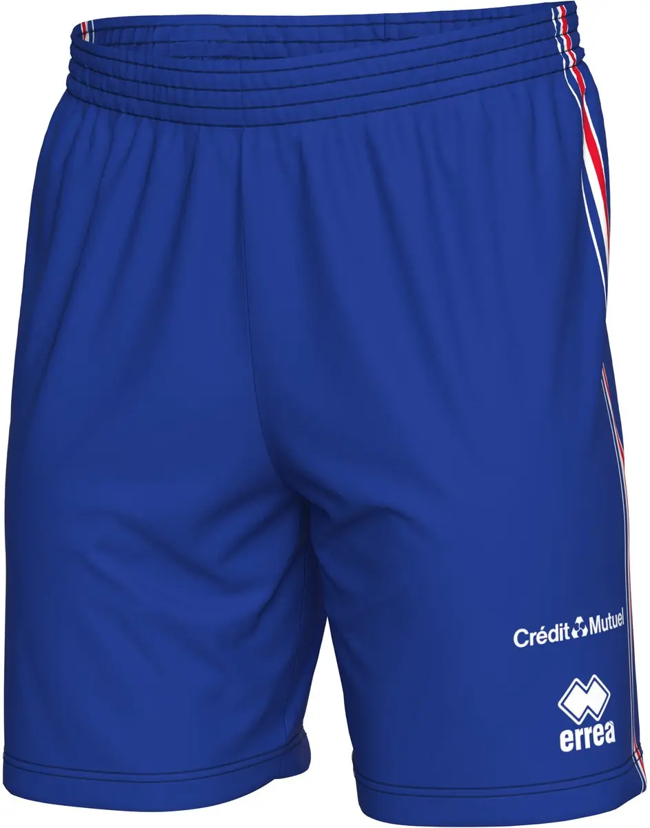 Errea Domicilie Frankrijk 2025/26 Short - XL Wit - afbeelding 2 van 6