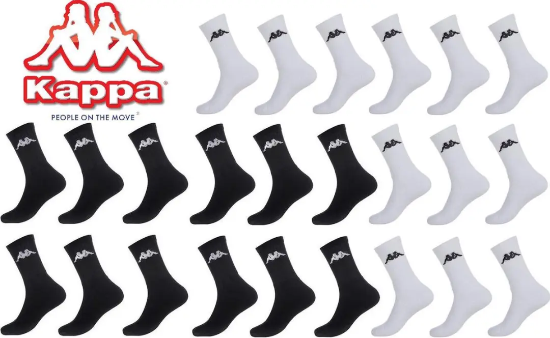 Kappa sportsokken mega multipack 12 paar maat 39/42