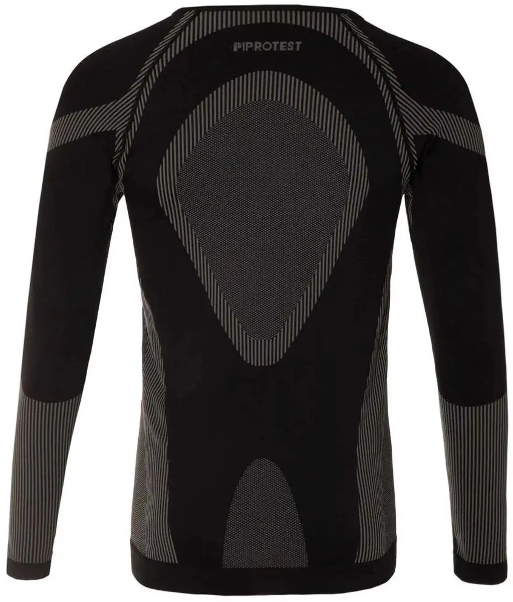 Protest PRTTimp Thermoshirt Heren Lange Mouw XL/XXL - True Black