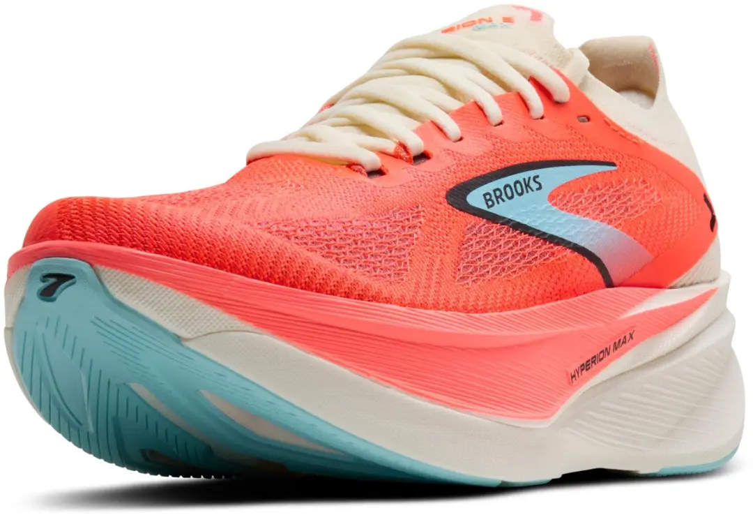 BROOKS Hyperion Max 3 Femme Coconut/Fiery Coral/Atomizer 40