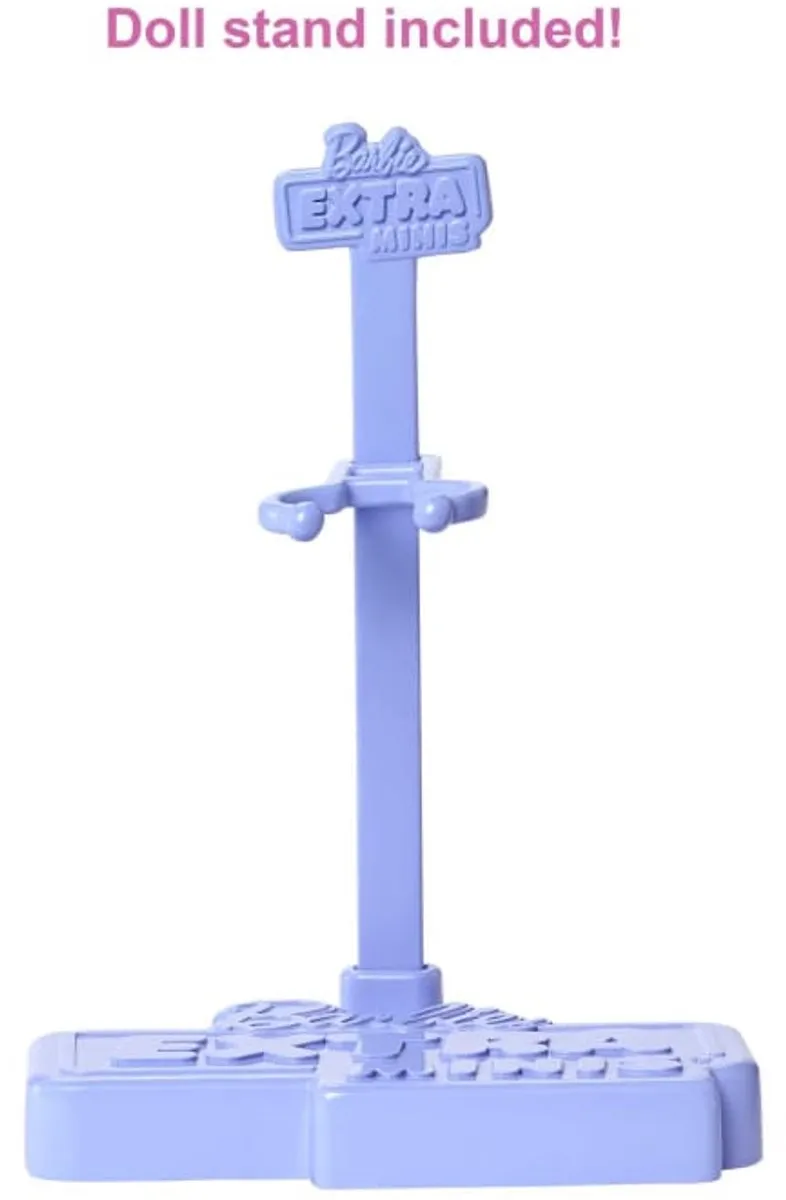 Barbie Extra Mini Pop 3 - IJsblauw haar - afbeelding 5 van 6
