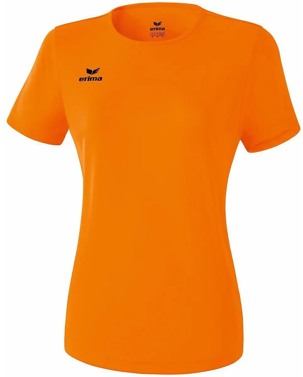 Erima Teamsport Functioneel T-shirt Dames - Oranje Maat 42