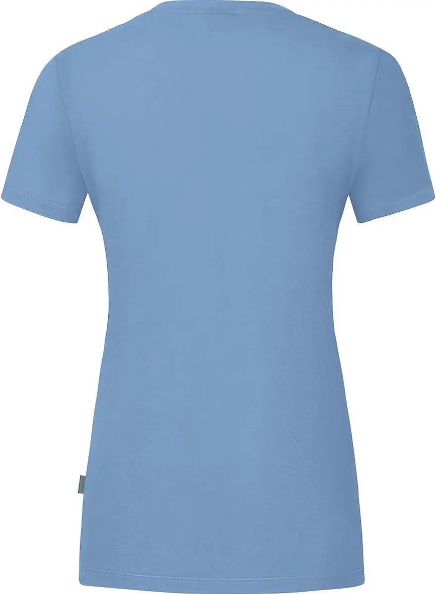 JAKO Organic T-Shirt Dames - Ijsblauw Maat 36
