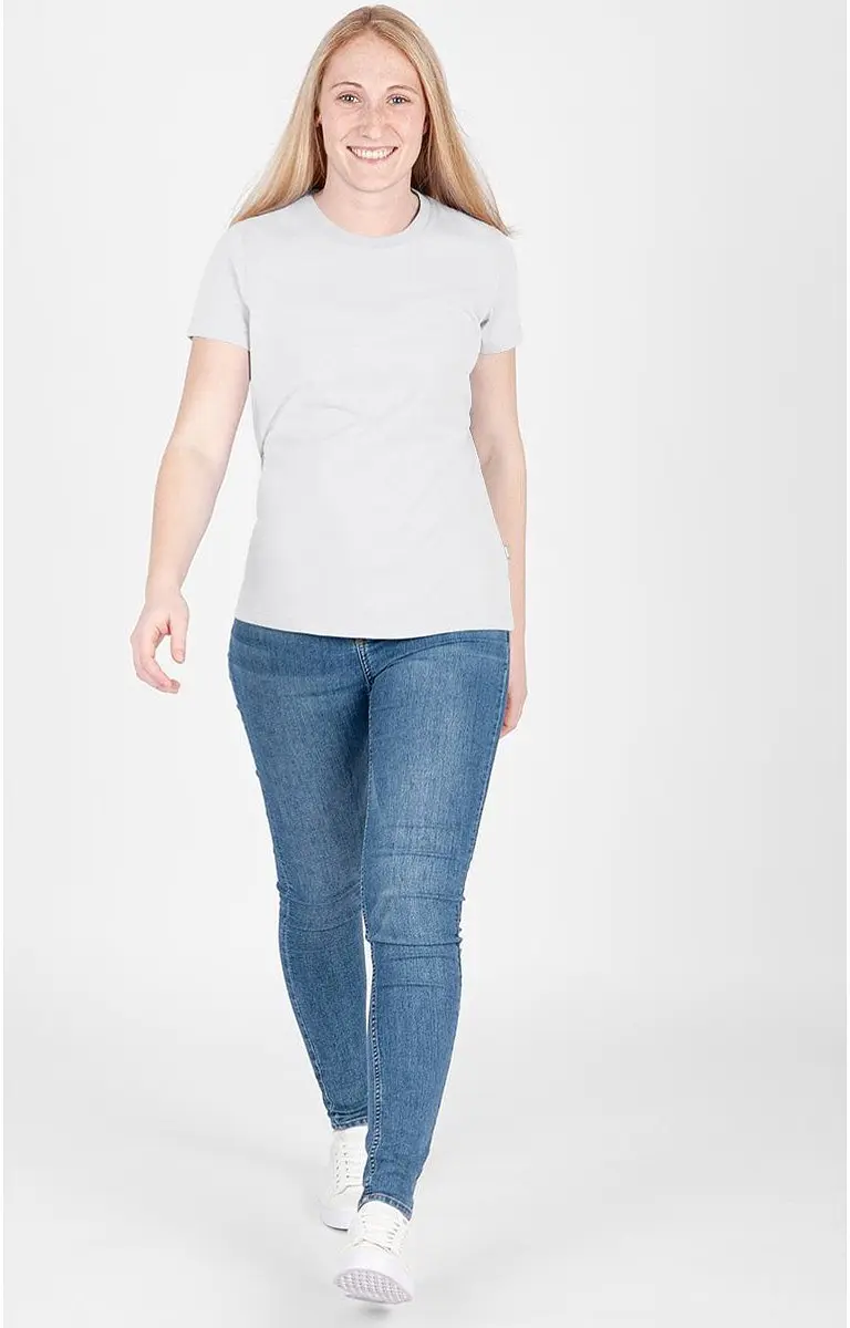 Jako Doubletex T-shirt Dames 40 - Wit