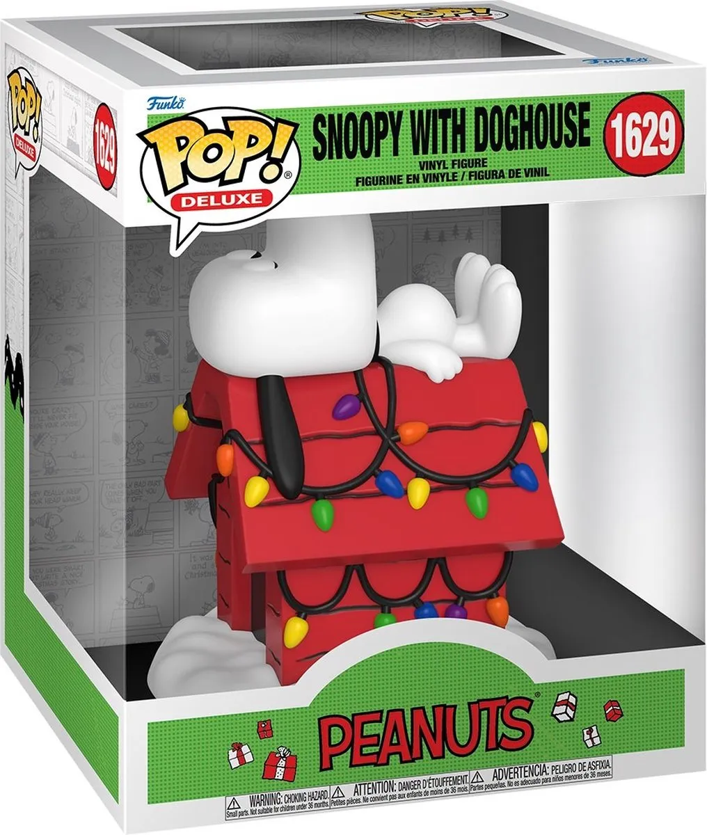 Funko Pop! Snoopy met Hondenhok - 1629 - Multicolor - afbeelding 4 van 5
